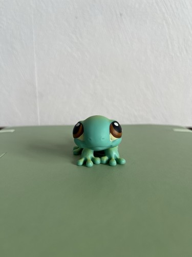 Littlest pet shop green lizard - pet,