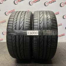 2x 255 35 R18 90W, RUN FLAT, BRIDGESTONE POTENZA, Tread 6.5/6.5mm (E8000) Tested