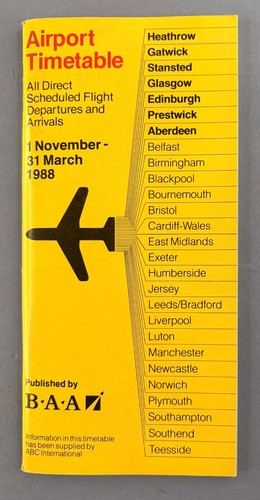 Baa airport timetable winter - timetable,