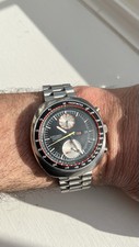 Seiko 6138-0011 Chronograph (UFO) , Automatic, Stainless Steel.