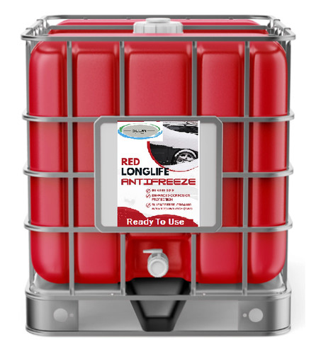 Red antifreeze coolant 1000l - antifreeze,