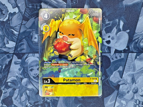 Digimon patamon p 005 - p-005,