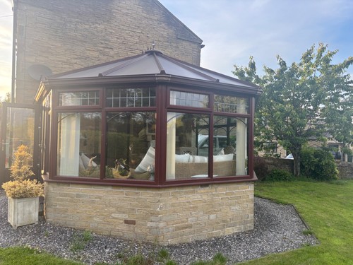 Conservatory used metres by - 5,