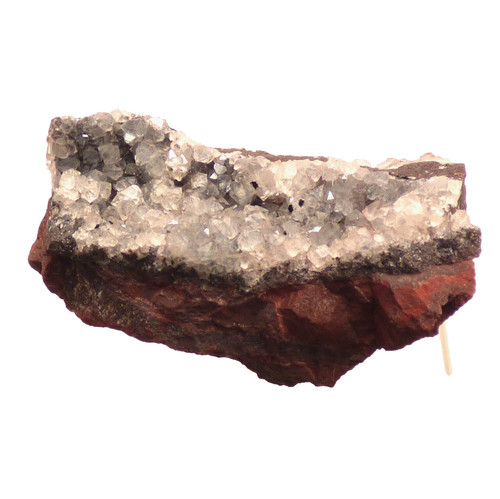 Quartz hematite florence - quartz, on