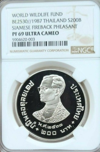 1987 thailand silver 200 - thailand,