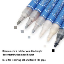 Anti Mould Grout Pen For Revives Restores Bath Kitchen Shower Tile Repair UK
