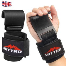 Weight Lifting Hooks Gym Straps Hook bar Power Wrist Support Gym Training Gloves