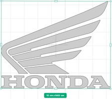 Honda sticker decals - 2x,