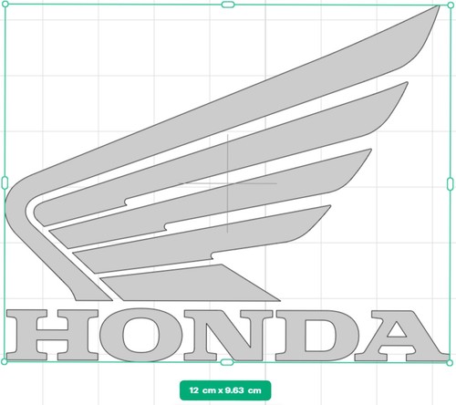 Honda sticker decals - 2x,