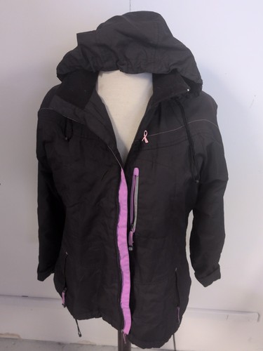 Backswing black rain jacket - black,