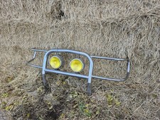 MK2 Mitsubishi Shogun Pajero Bull Bar Nudge Chrome Front A Frame Metal 2.5 2.8