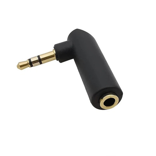 Right angle 5mm male jack - 1x,