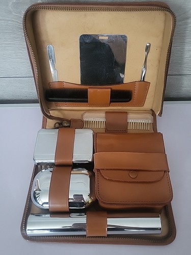 Vintage mens shaving kit - vintage,
