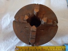 6" 4 Jaw Lathe Chuck independent reversible jaws with backing plate