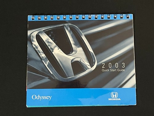2003 honda odyssey quick start - 2003,