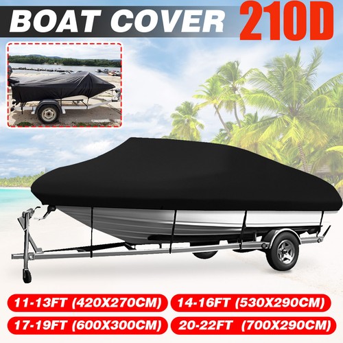Heavy duty boat cover fish - boat, ski
