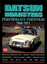 DATSUN ROADSTER BOOK PORTFOLIO