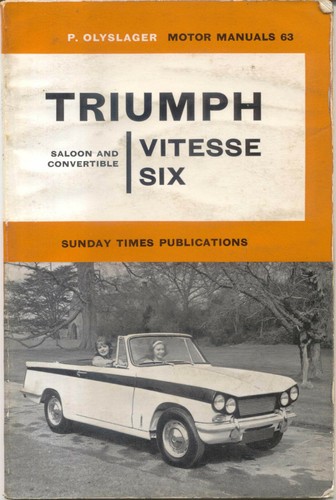 Triumph vitesse saloon - saloon, and