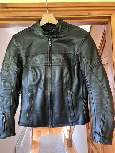 Leather motorcycle jacket - motorcycle,