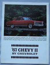 1967 Chevrolet Chevy II/Nova (Canadian) Brochure