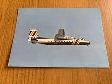 British Air Ferries Handley Page Herald aircraft postcard