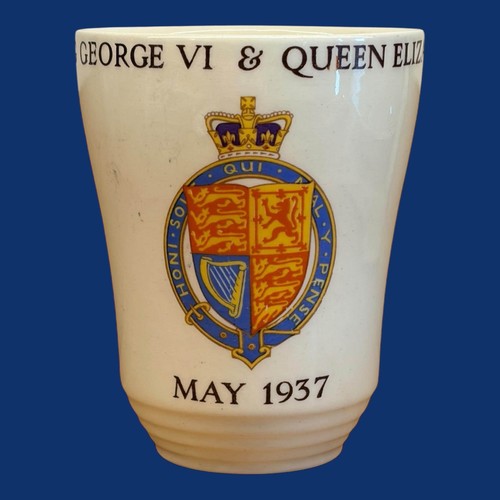 Coronation beaker mug 1937 - mug,,