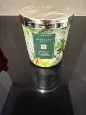 Jo Malone EMPTY White Lilac & Rhubarb Candle Holder With Lid