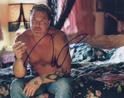 Mickey rourke signed - rourke,