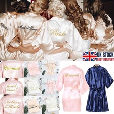 UK Personalized Wedding Robe