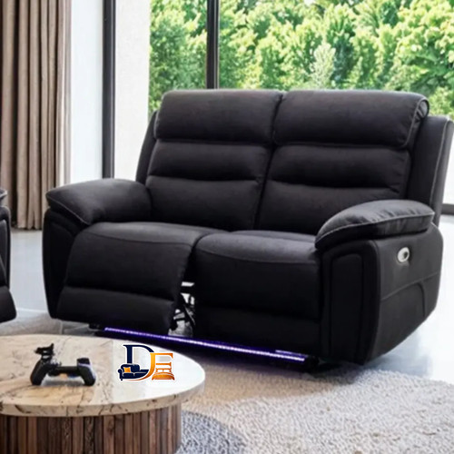Electric recliner fabric sofa - electric,