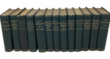 1897 The Works of William Makepeace Thackeray x13 Volumes Smith Elder & Co H/B
