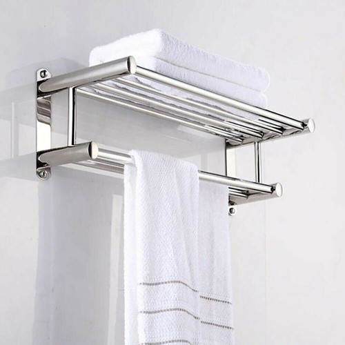 Double chrome towel rail - towel,