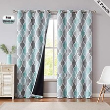 Teal grey blackout - teal,