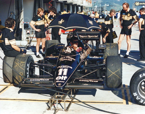 Senna rio 1985 before - before, warm-up