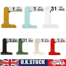 Creative Flipping Calendar ABS Perpetual Calendars Desktop Calendar NEW