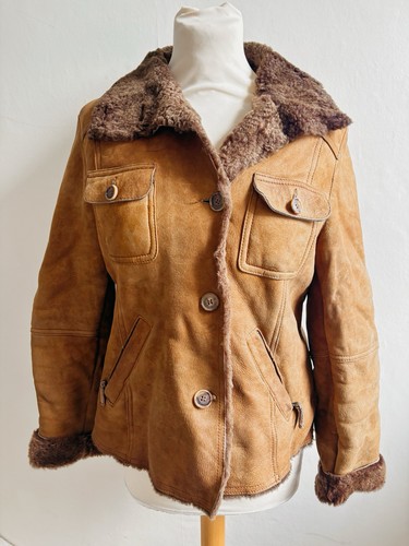 Massimo dutti brown - massimo, lambskin