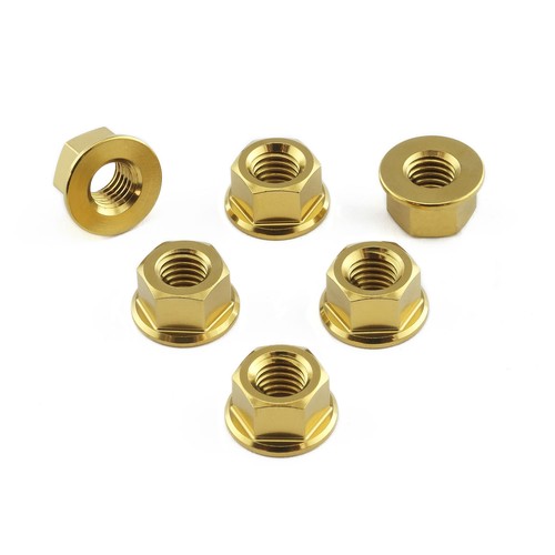 Stainless steel sprocket - stainless, nut