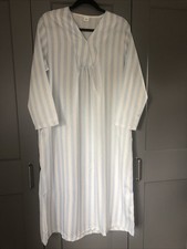 Ladies  XL 16/18 Summer Dress Pin Stripe  Night Shirt New