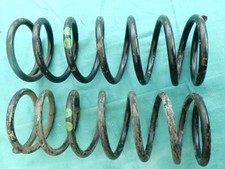 Porsche 964 C2 Used Front Road Springs. 964 343 351 11. Green colour code.