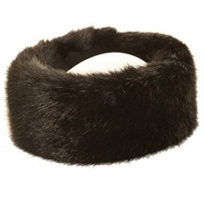 Womens Faux Fur Headband Soft