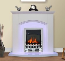 Modern white inset complete - white,