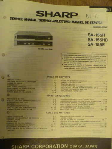 Sharp 111h 111e - sharp, sa-111e