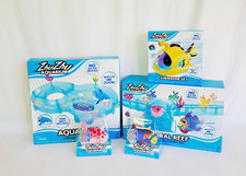 BUNDLE John Adams Zhu Zhu Pets | Aquarium, Submarine, 2 Fish & Coral Reef BNWT *