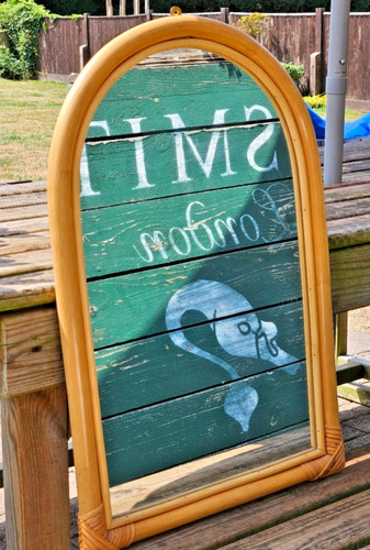 Vintage boho arched - arched, bamboo