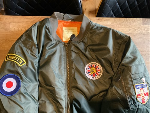 Flight bomber jacket - ma-1,