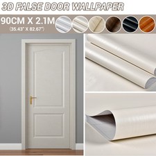 Door Mural Art Sticker Removable Self Adhesive Wall Decal for Home Decoration !