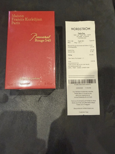 Mfk baccarat rouge - 540, extrait