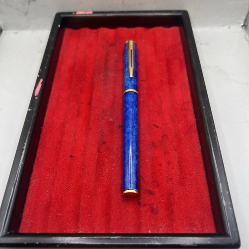 Waterman blue lacquer - waterman,