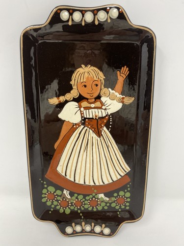 Swiss folk art pottery - folk,