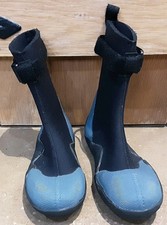 CrewSaver Flashbomb 5mm Round Toe Wetsuit Boot Black  J uk 5 37-38